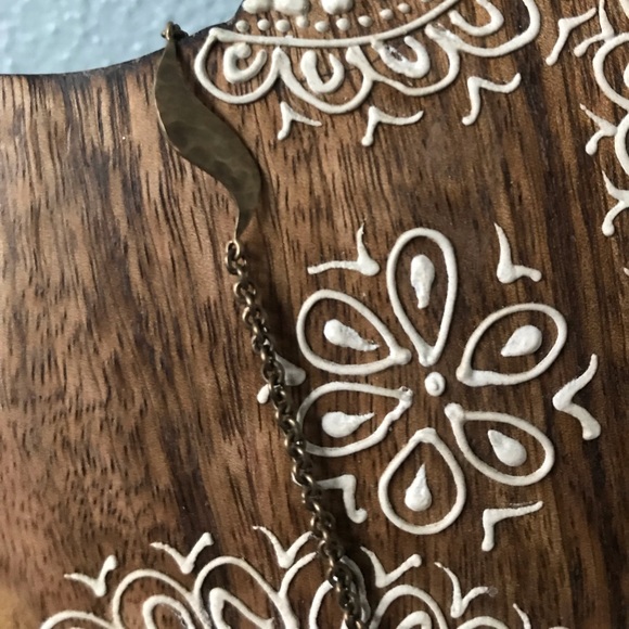 Ocean Jasper Statement 4” Pendant Necklace - Picture 6 of 8